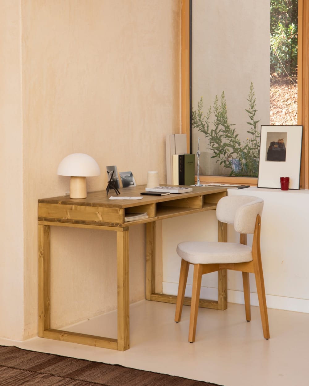 Schreibtisch aus massivem Tannenholz natur - Maisons Du Monde
