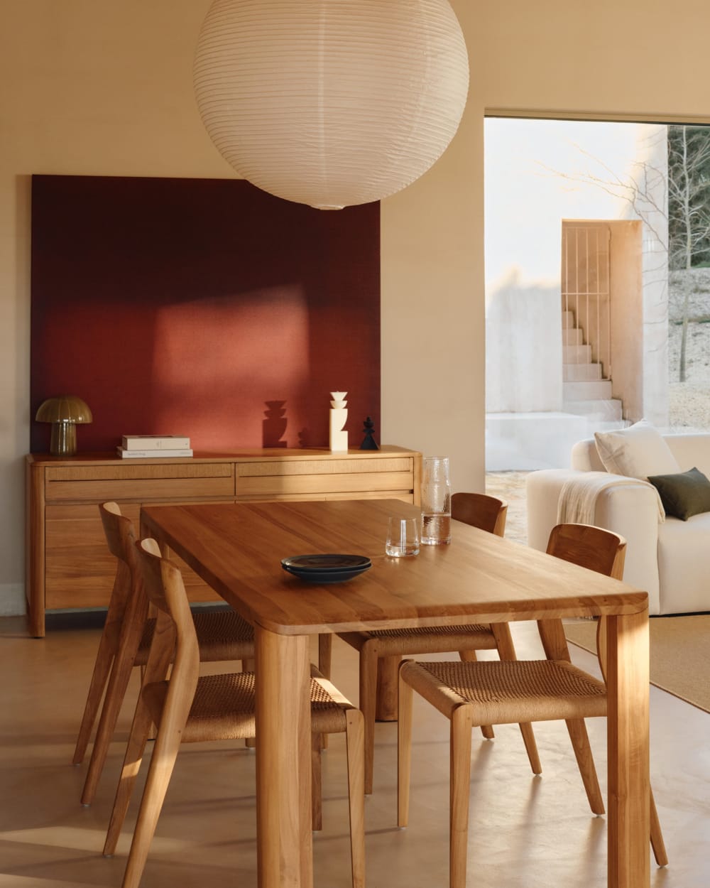 Esstisch Teakholz 200 cm - Maisons Du Monde