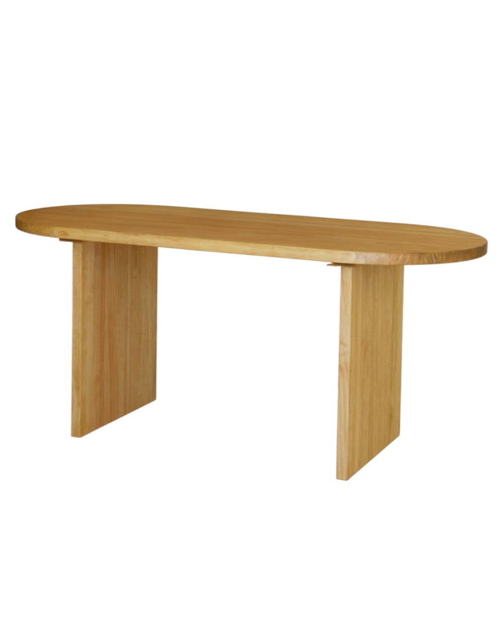 Table à manger ovale en bois 220 cm