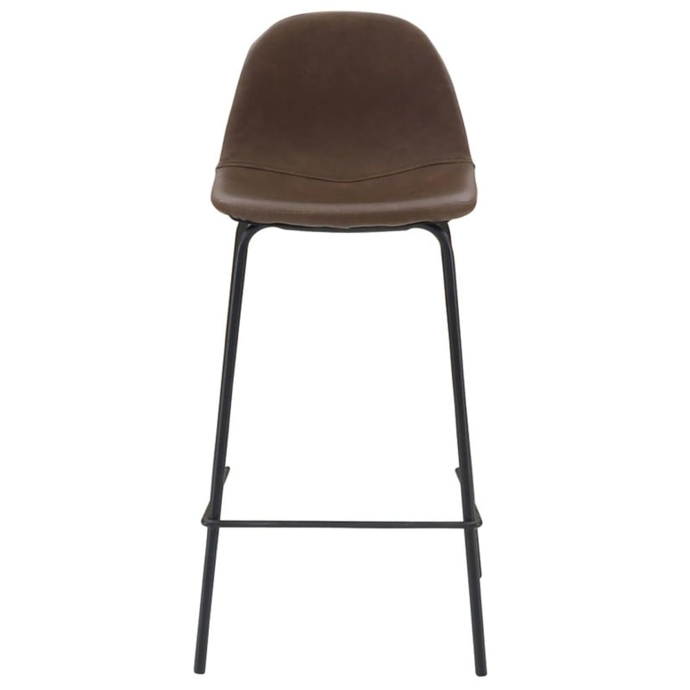 chaise snack marron