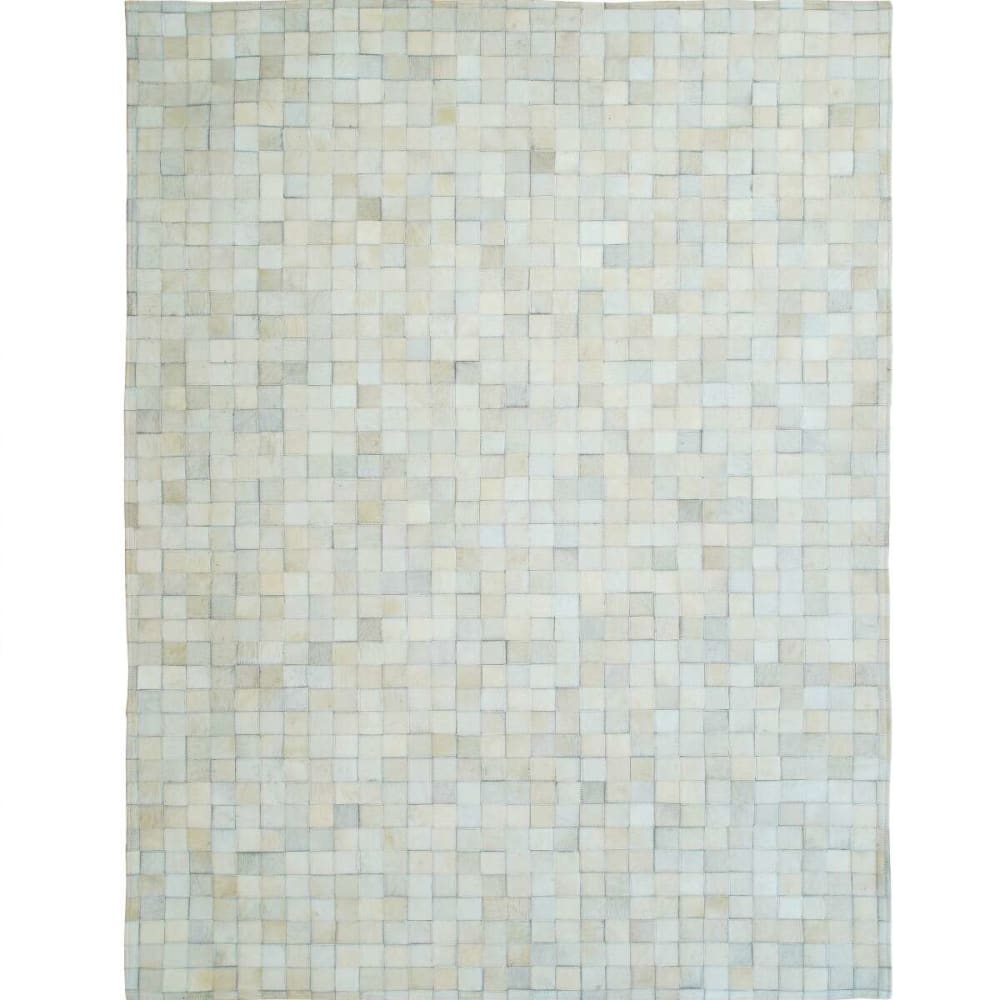 Tapis en cuir naturel