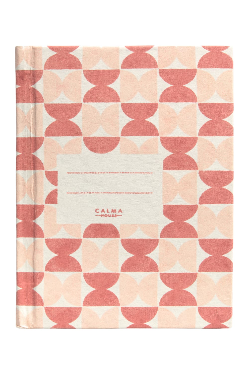 Calma House Notizbuch Rosa 10.5x15.5 Rosa Papier
