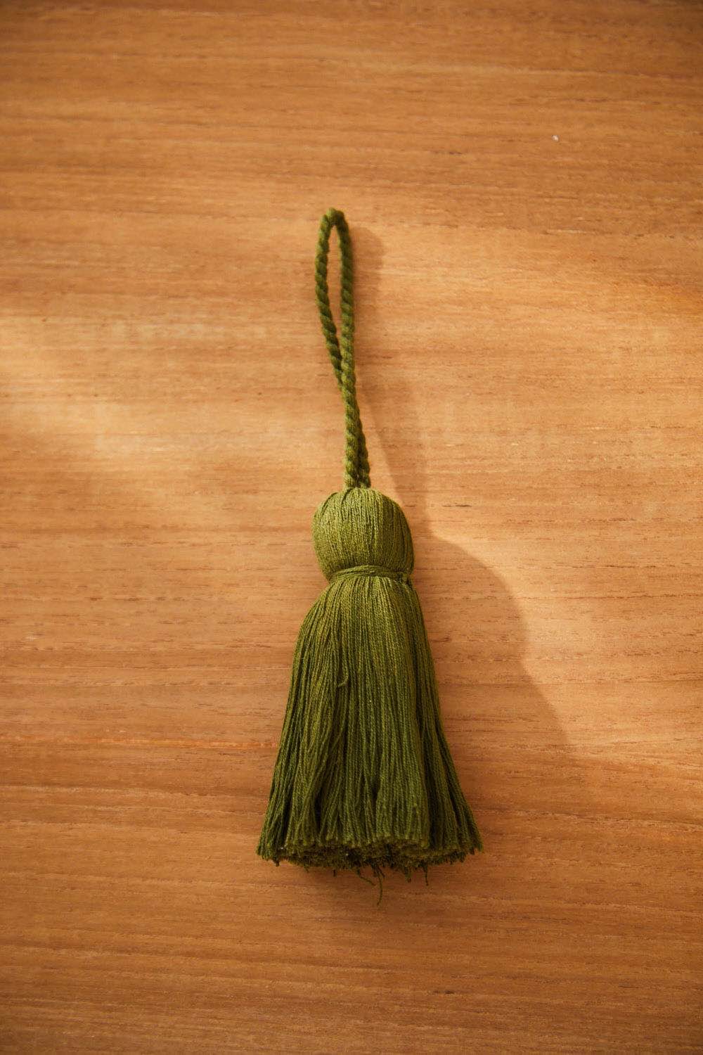 Pompon Dunkelgrün  9 - Maisons Du Monde
