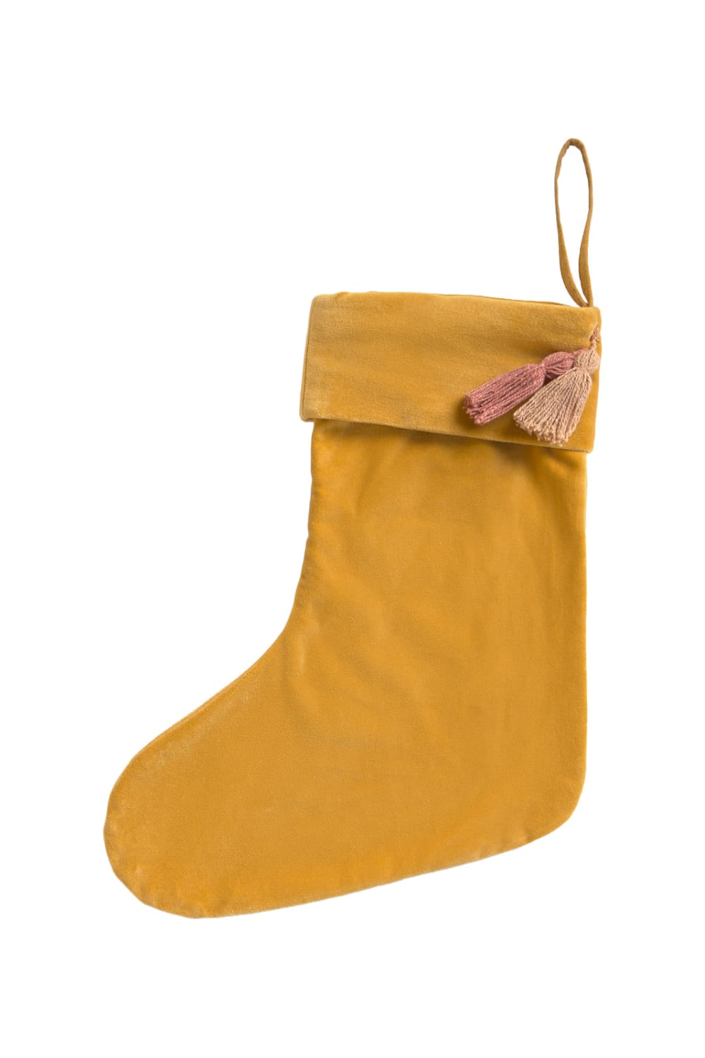 Adorno de Navidad color mostaza 40x33