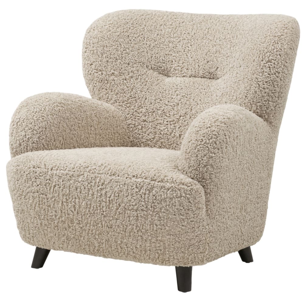 Fauteuil lounge en tissu