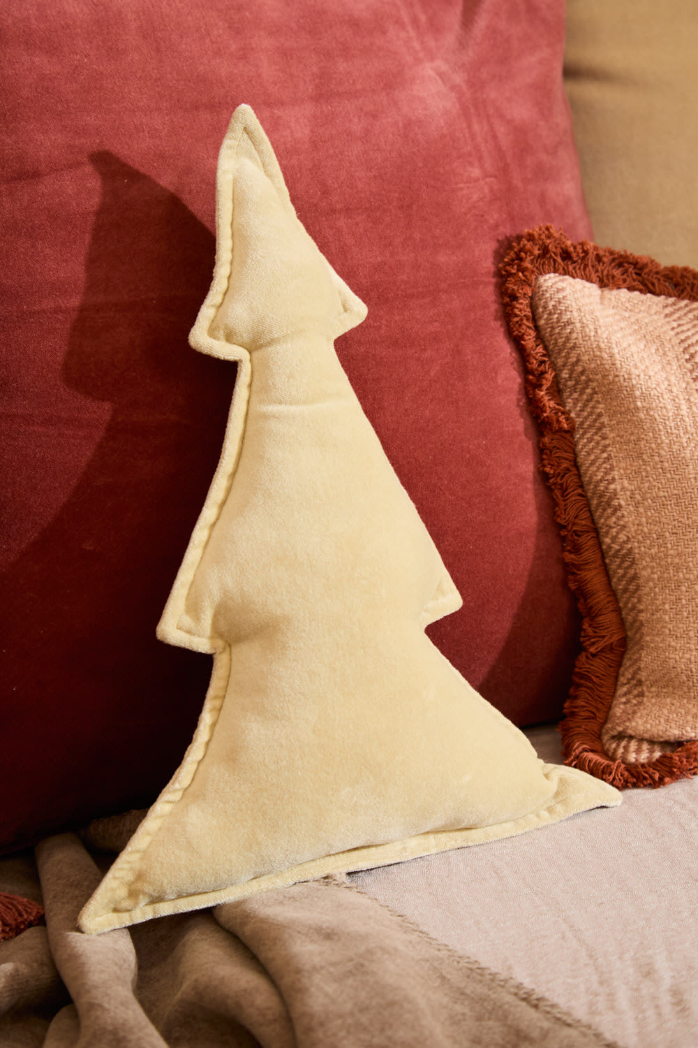 Weihnachtskissen Natur 40x30 - Maisons Du Monde