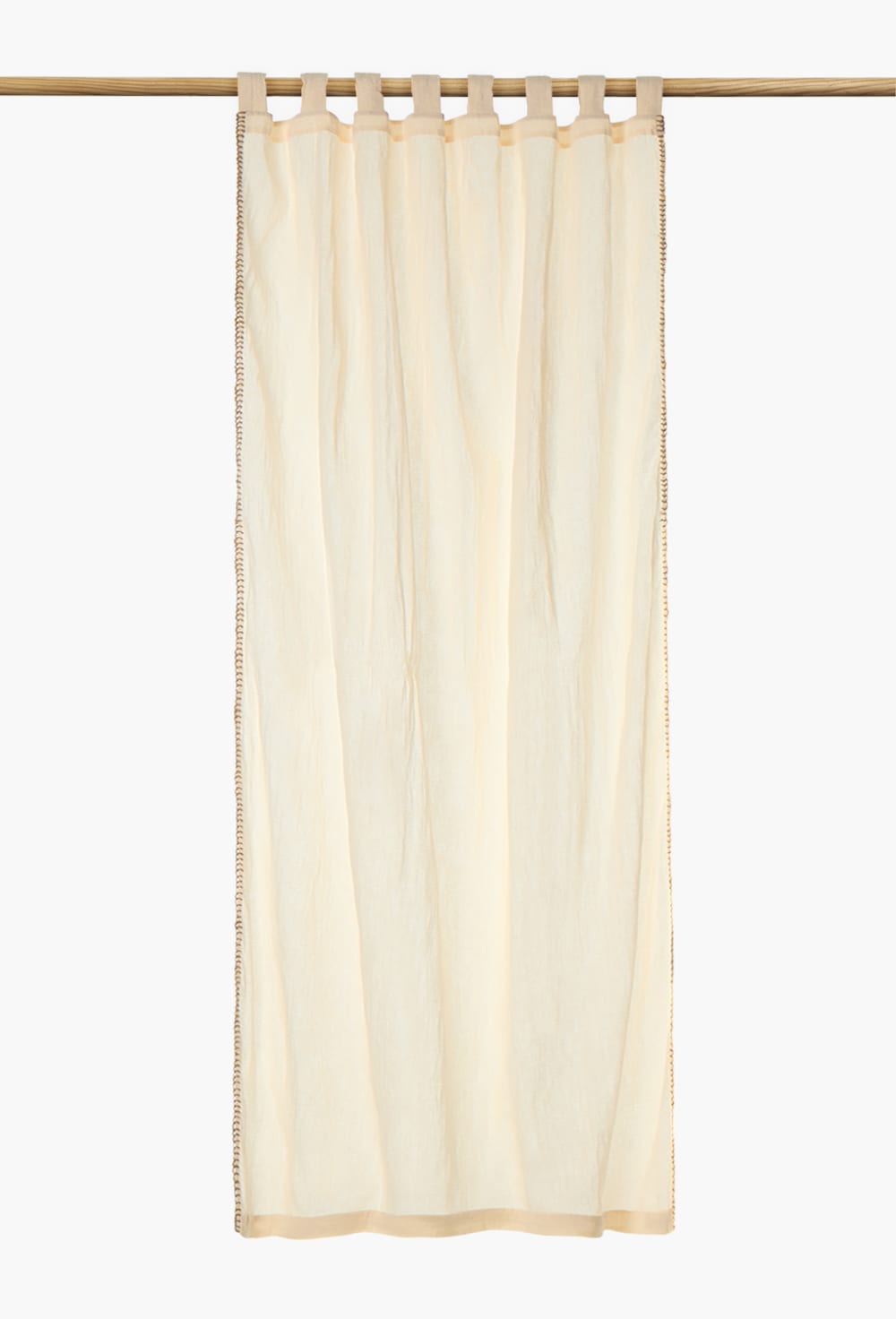 Baumwoll-Vorhang Natur 140x280 - Maisons Du Monde
