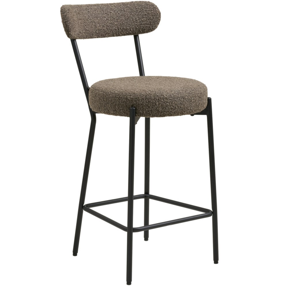 chaise de bar en tissu