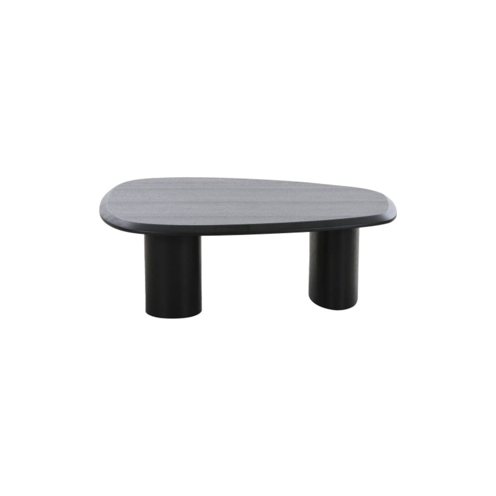 Table basse frêne noir 78x96 cm