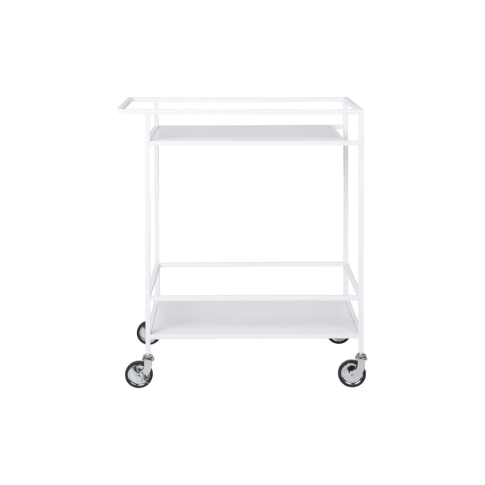 CHIC- Desserte à roulettes blanche