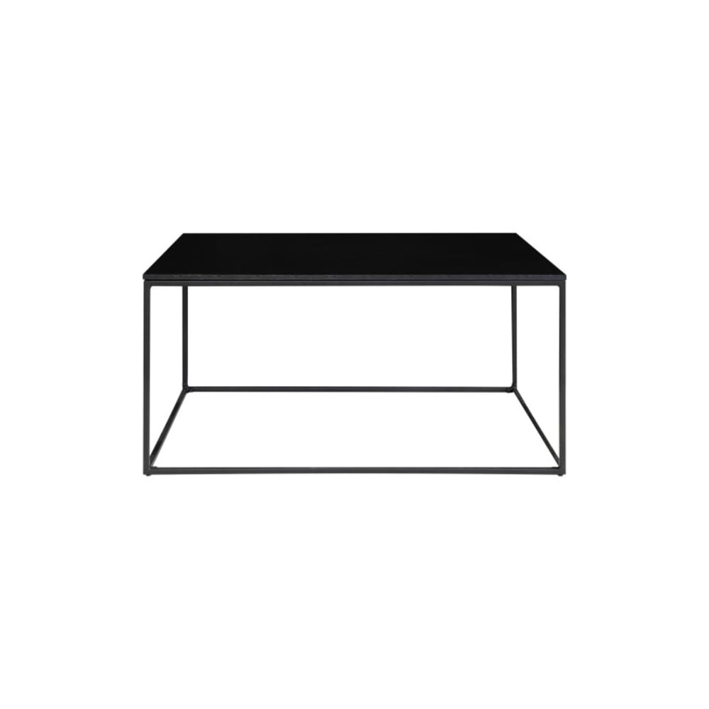 Table basse noire 90x60