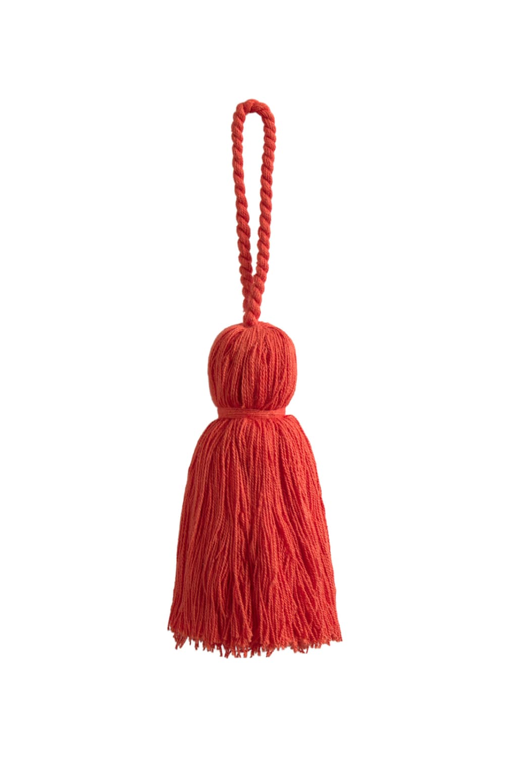 Calma House Pompon Rot 9 Rot Baumwolle