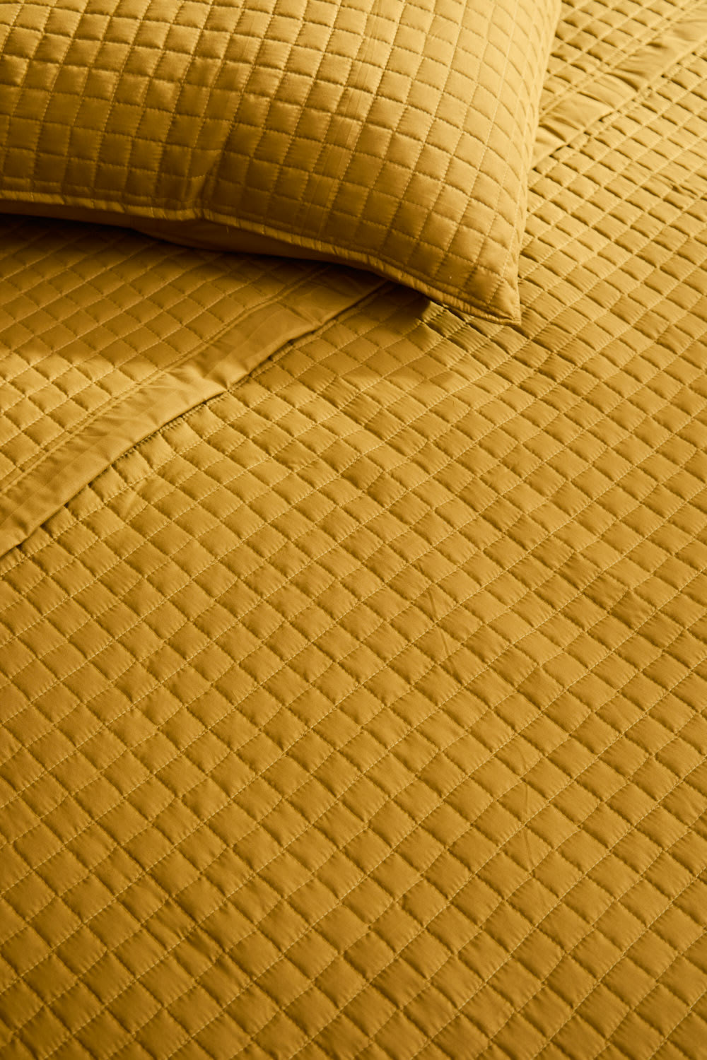 Bettdecke Senf 240x260 für 135-150er Bett - Maisons Du Monde