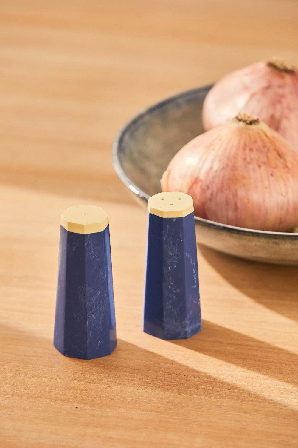 Salz- und Pfefferstreuer-Set Blau Diam. 3.3x8 - Maisons Du Monde