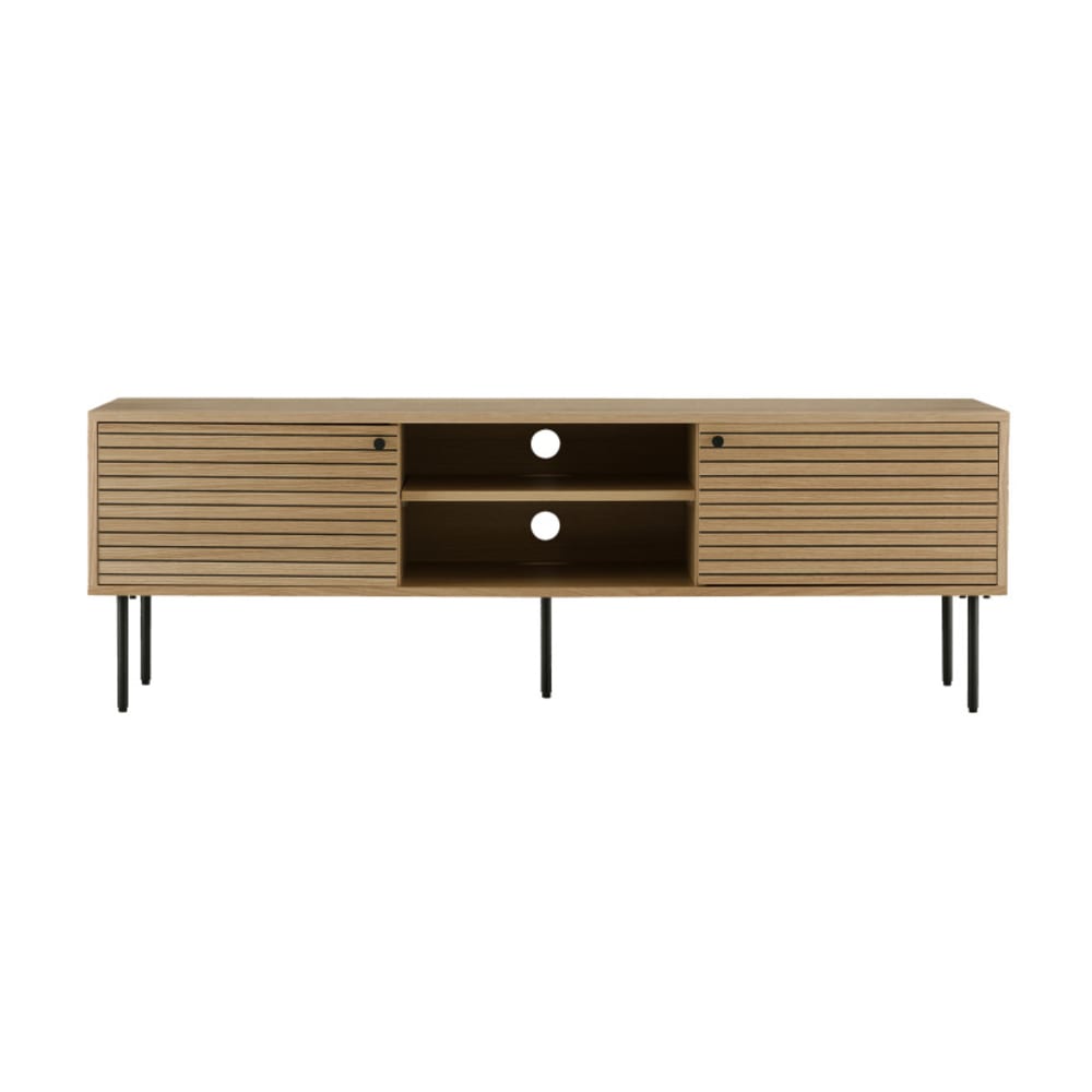 Banc tv chêne naturel