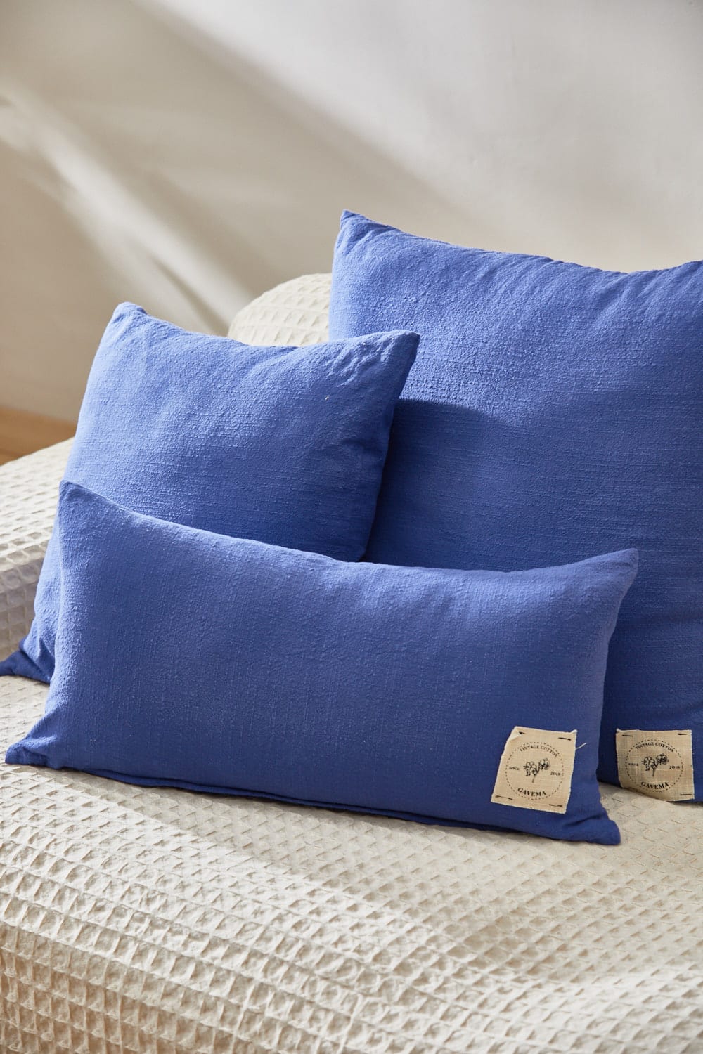 Kissenbezug Dunkelblau  30x60 - Maisons Du Monde