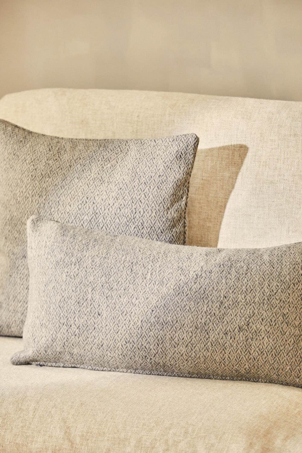 Kissenbezug Grau 30x60 - Maisons Du Monde