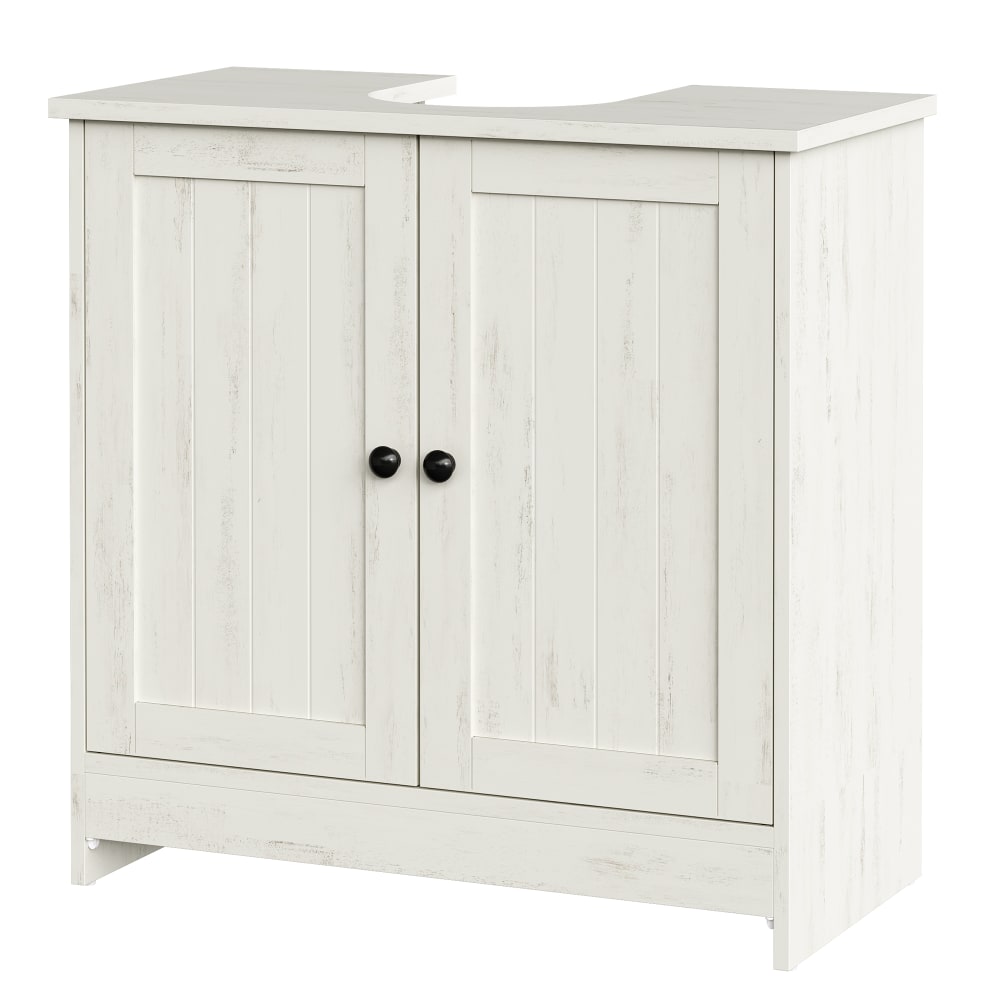 Meuble sous lavabo toolless assemblage rapide sans outils blanc