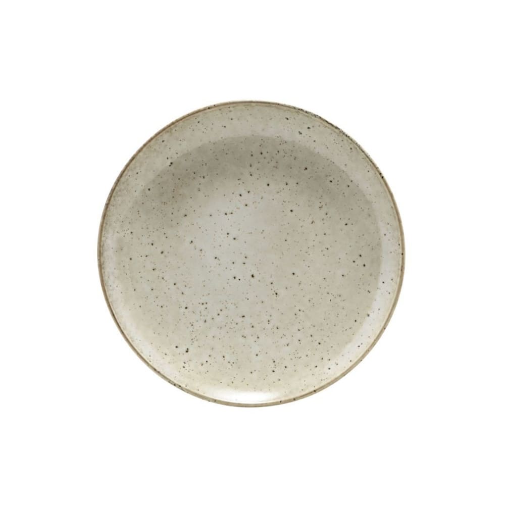 Assiette diam 22 cm gris Assiette diam 22 cm gris