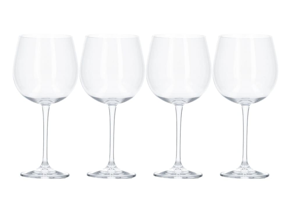 Set De 4 Verres à Gin Verre Transparent 665ml