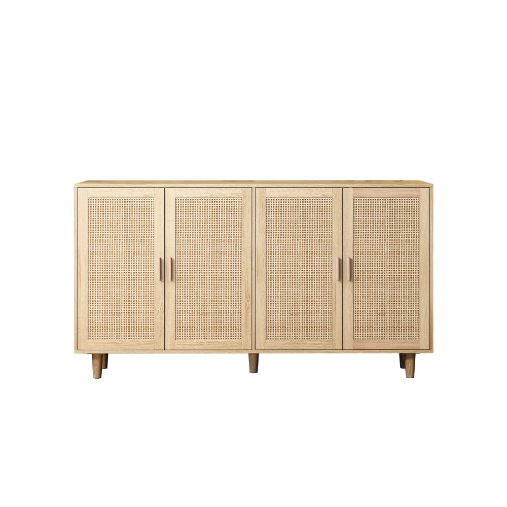 buffet en bois naturel