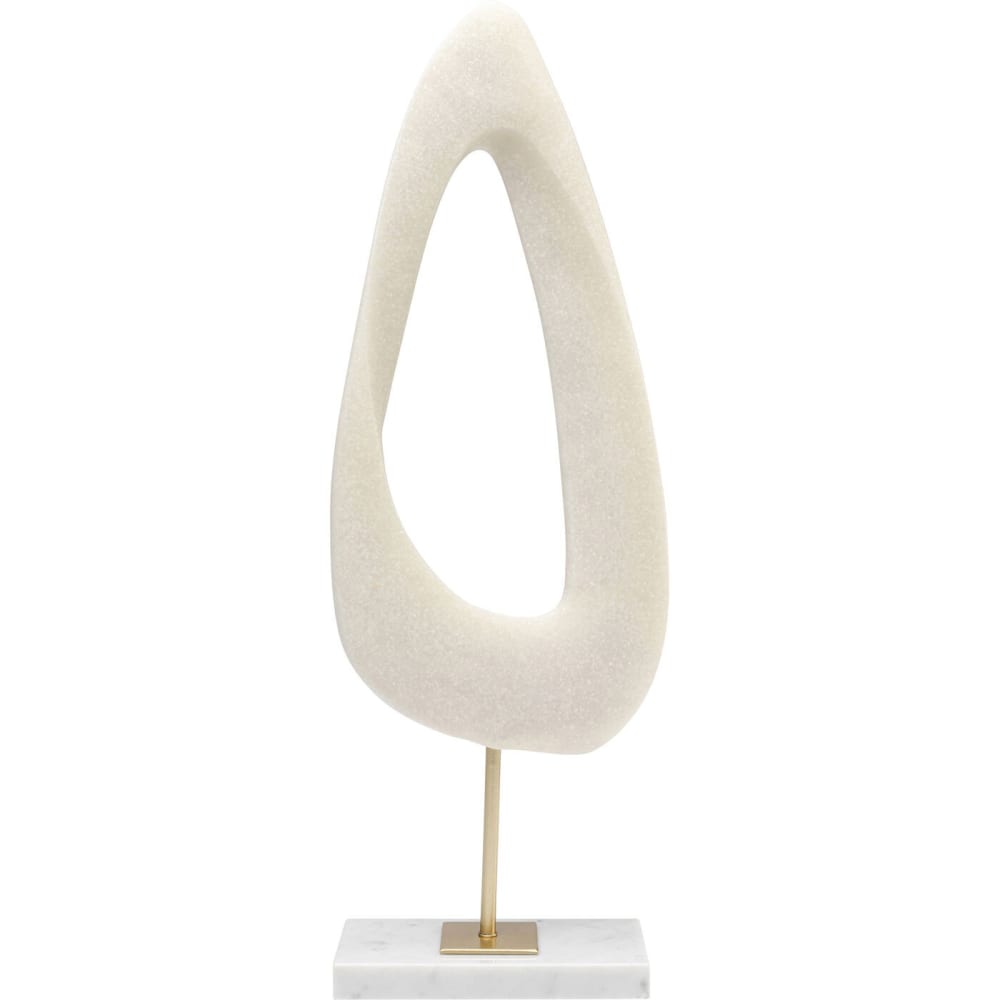 Statuette abstraite en - marbre