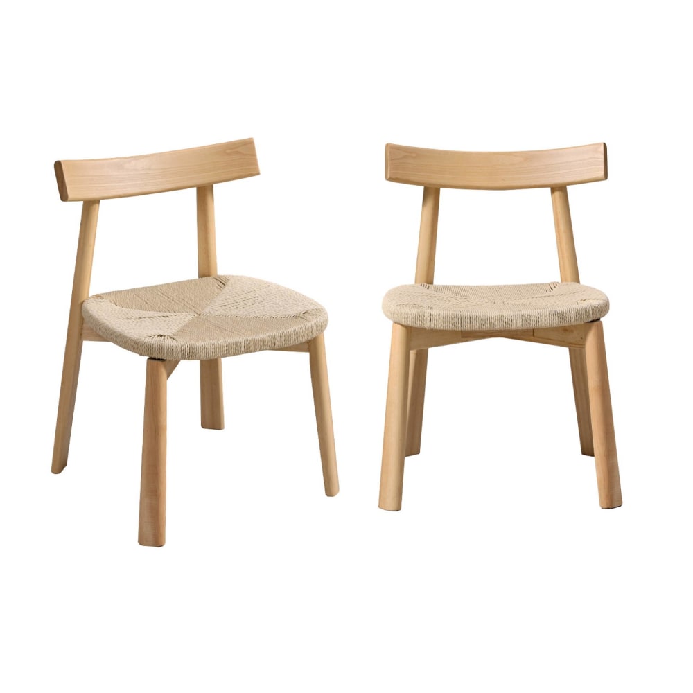 2 chaises scandinaves
