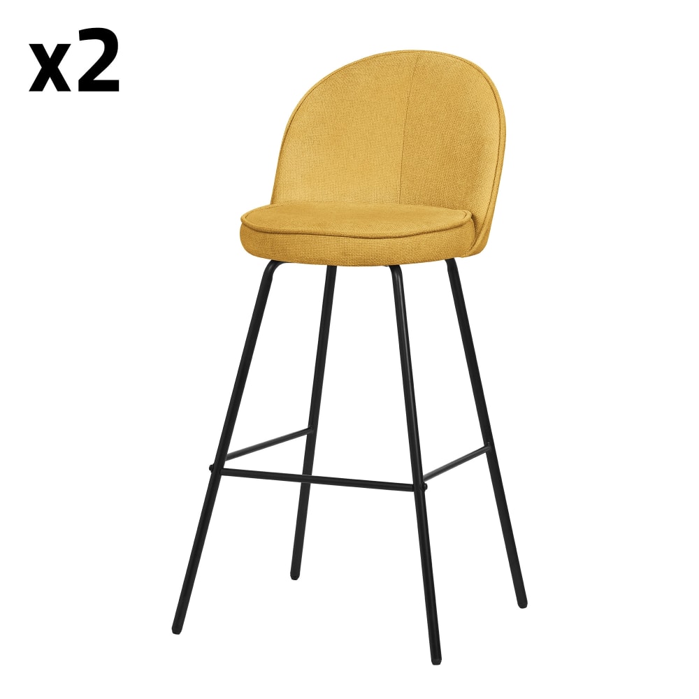 ML-Design Set de 2 Taburetes de