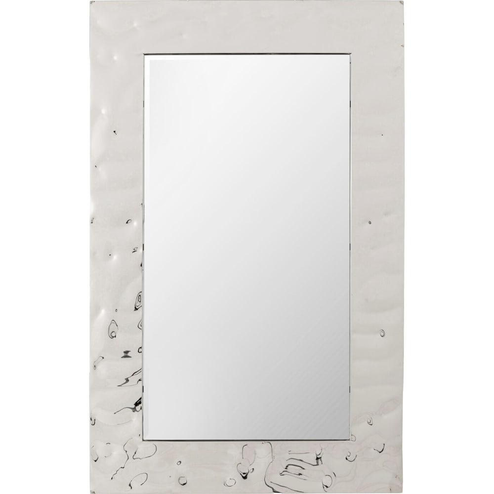Miroir en acier argenté