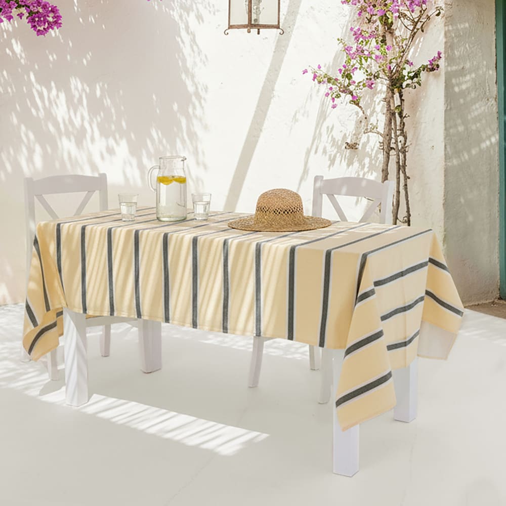 Tischdecke aus 100% Baumwolle 140x140 cm Gelb - Maisons Du Monde