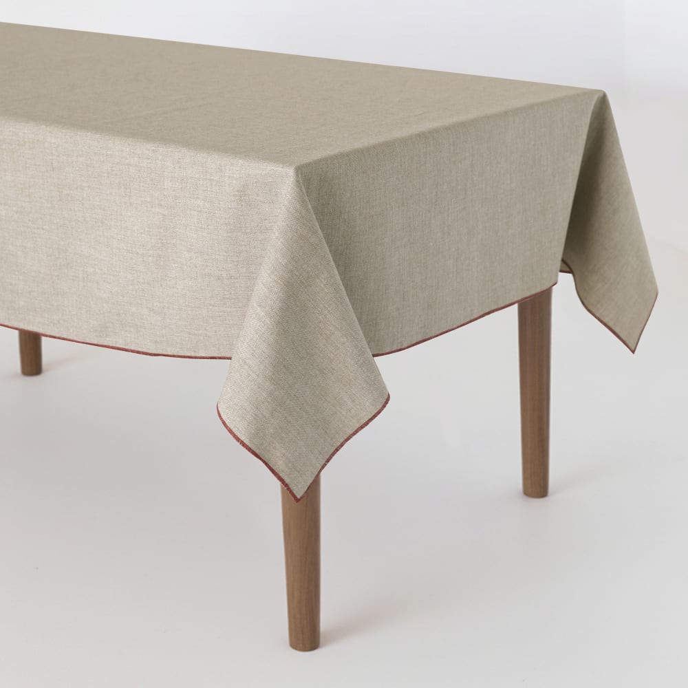 Nappe 100% Polyester Lin 140x350 cm