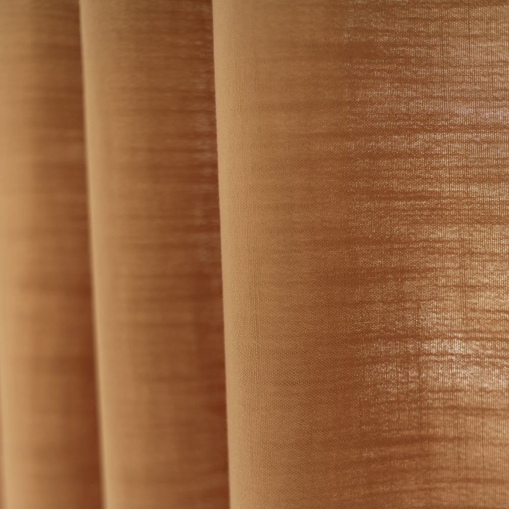 Rideau 100% Polyester Terre cuite 140x270 cm — vue 4