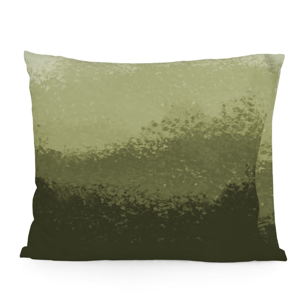 Happy Friday Kissenbezug aus 100% Baumwolle 60x70 cm Olivgrün style modern - Baumwolle