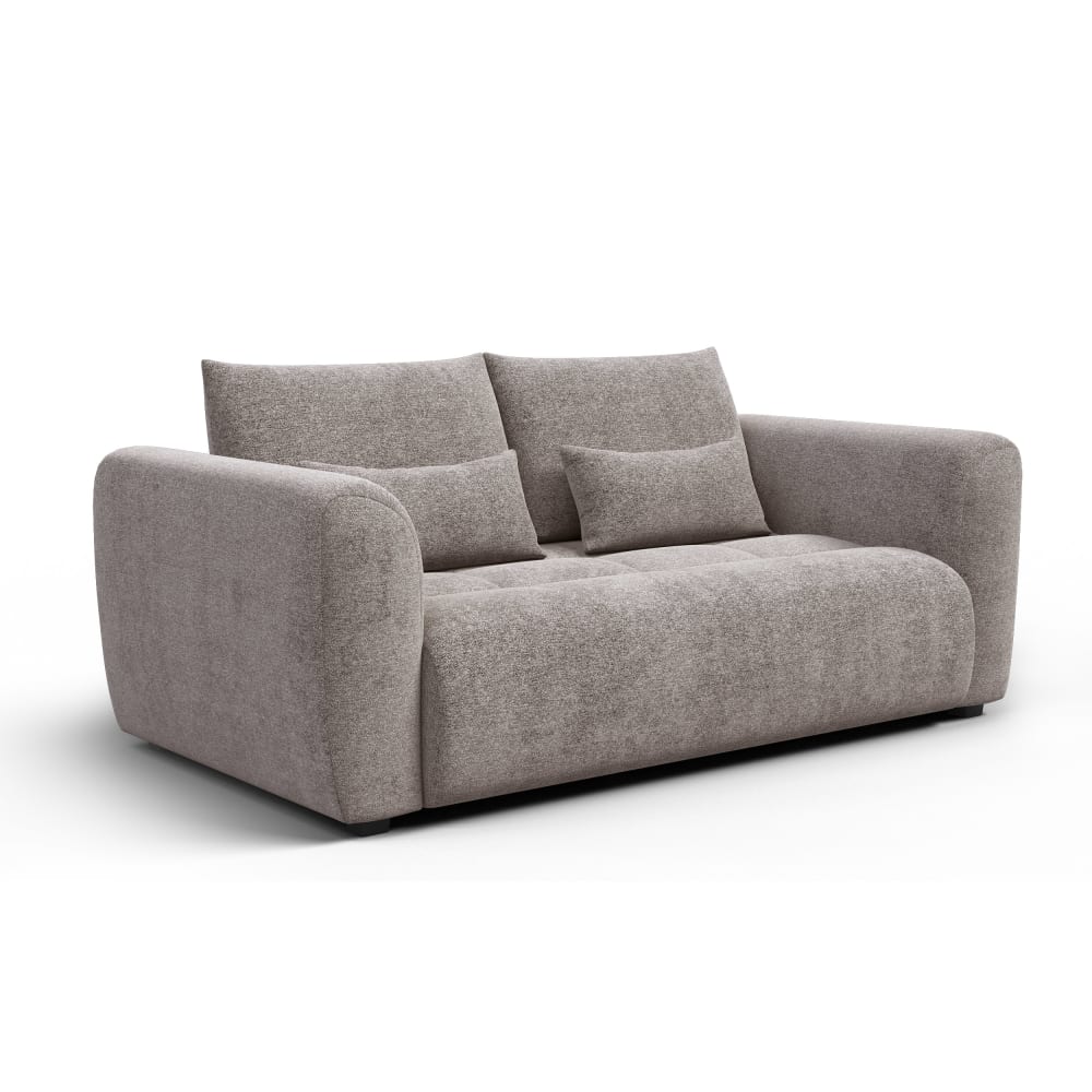 Canapé 3 places, tissu beige