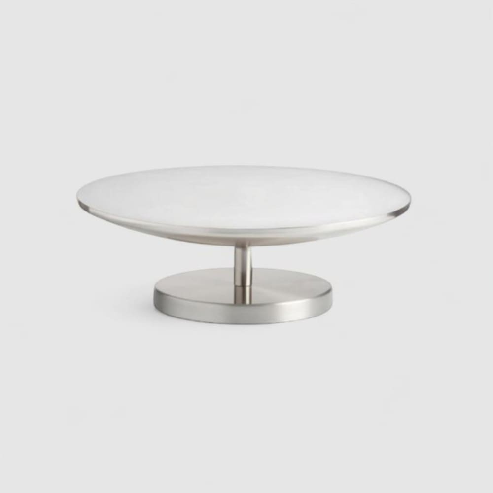 Lampe led dimmable puissante chrome mat — vue 3