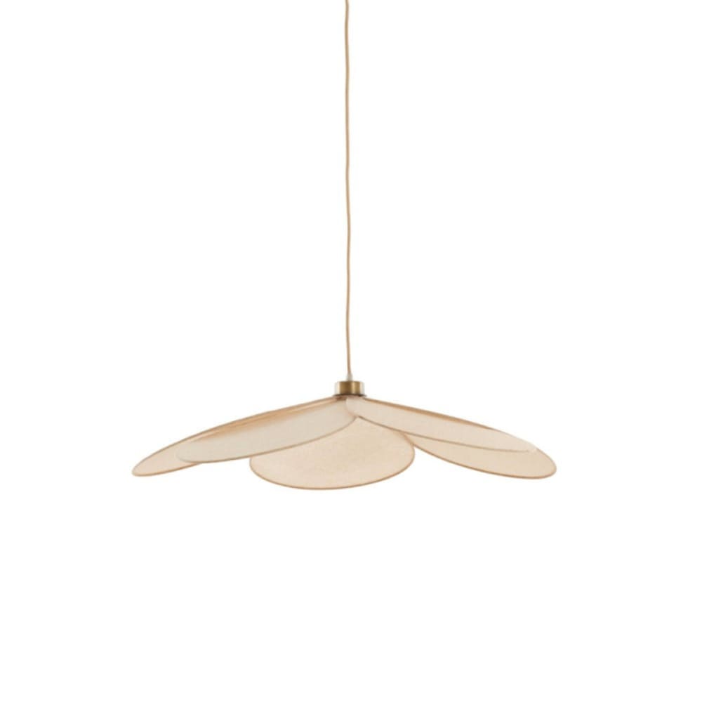 GGande suspension fleur en tissu