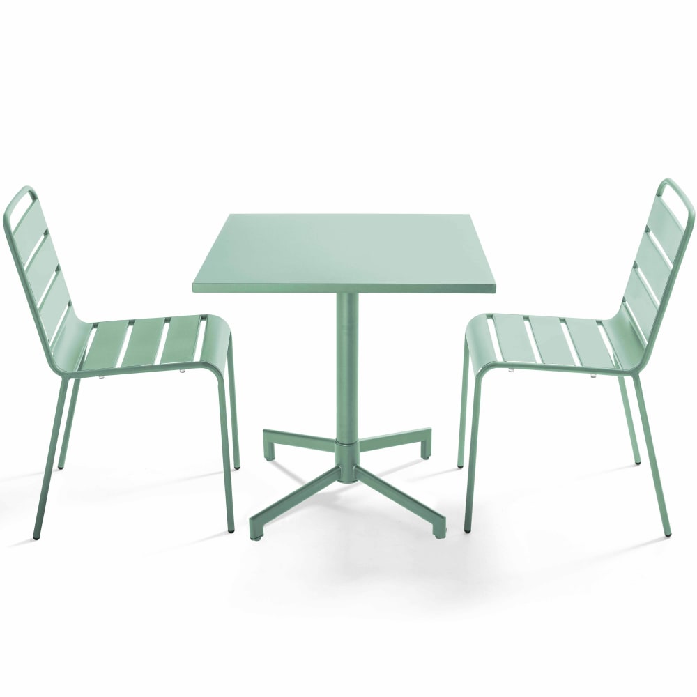 Ensemble table 70 cm - chaises