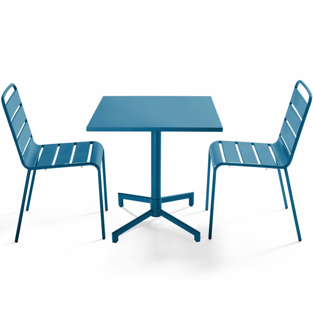 Ensemble table 70 cm - chaises