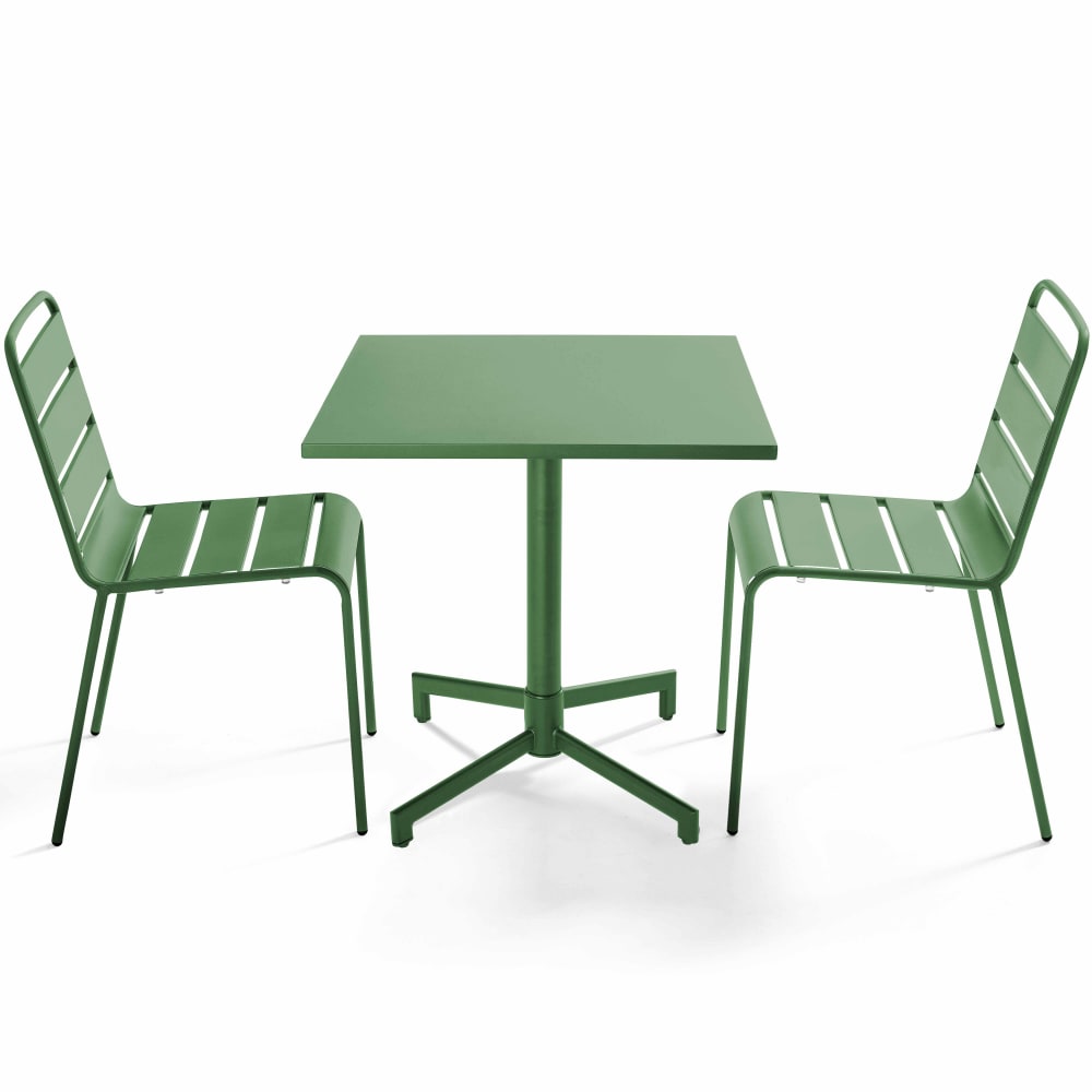 Ensemble table 70 cm - chaises