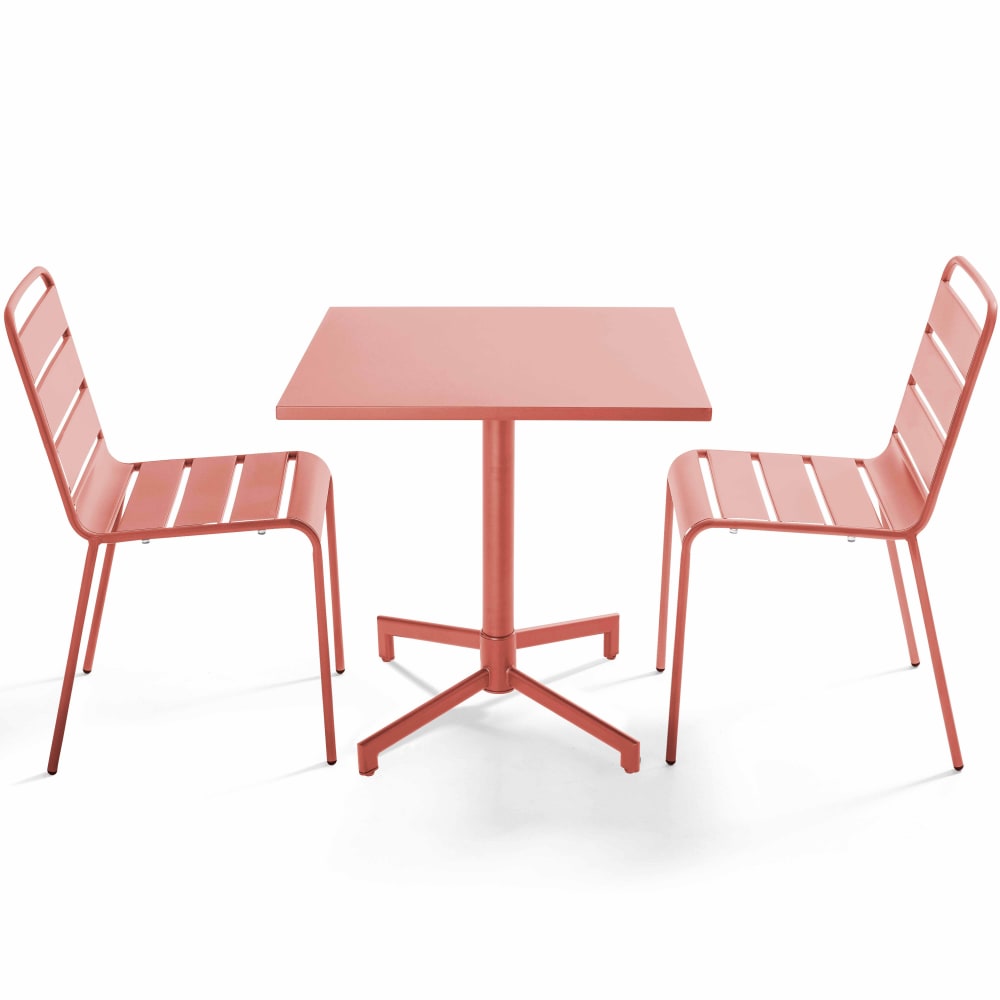 Ensemble table 70 cm - chaises