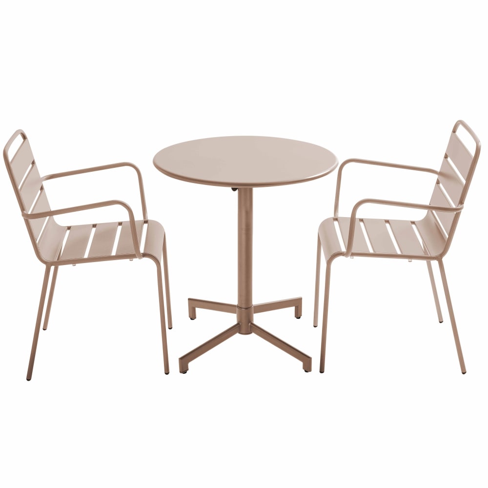 Ensemble table de jardin - fauteuils
