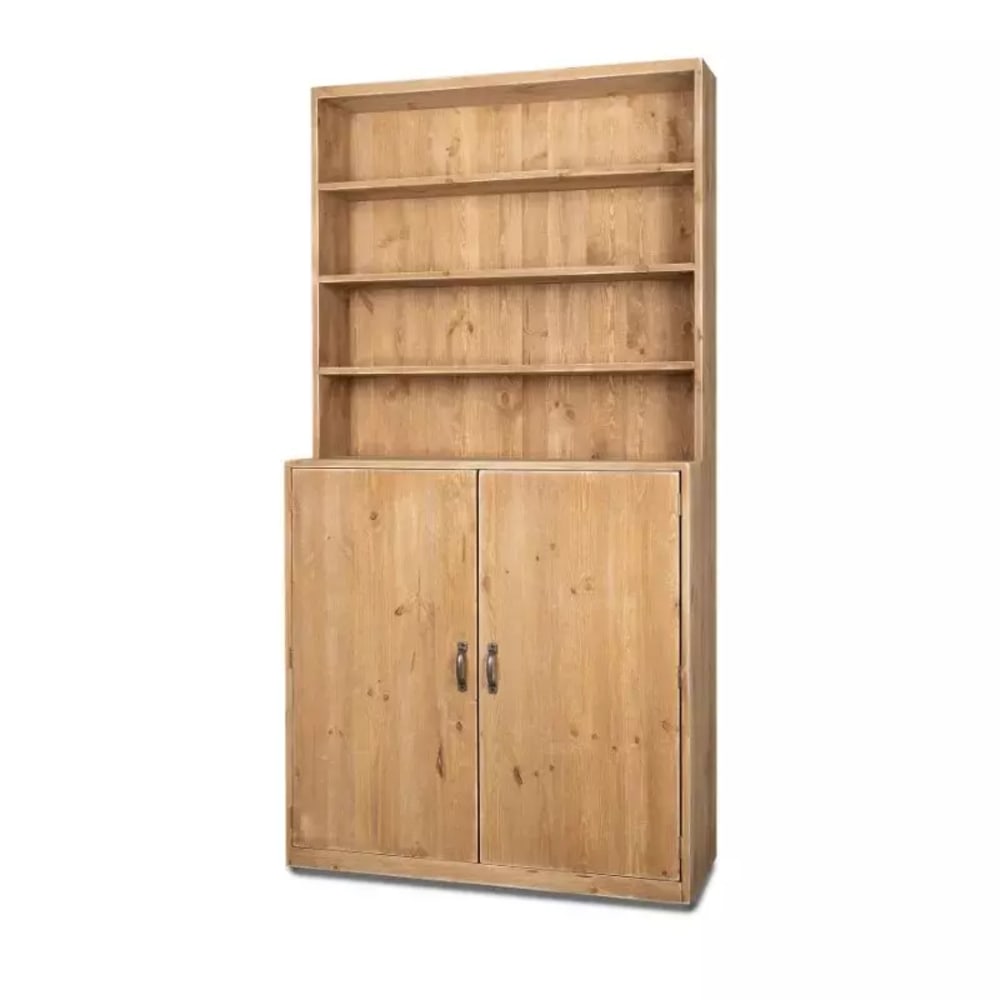 Tradis Sideboard, 6 Ebenen, 2 Türen Beige Holz