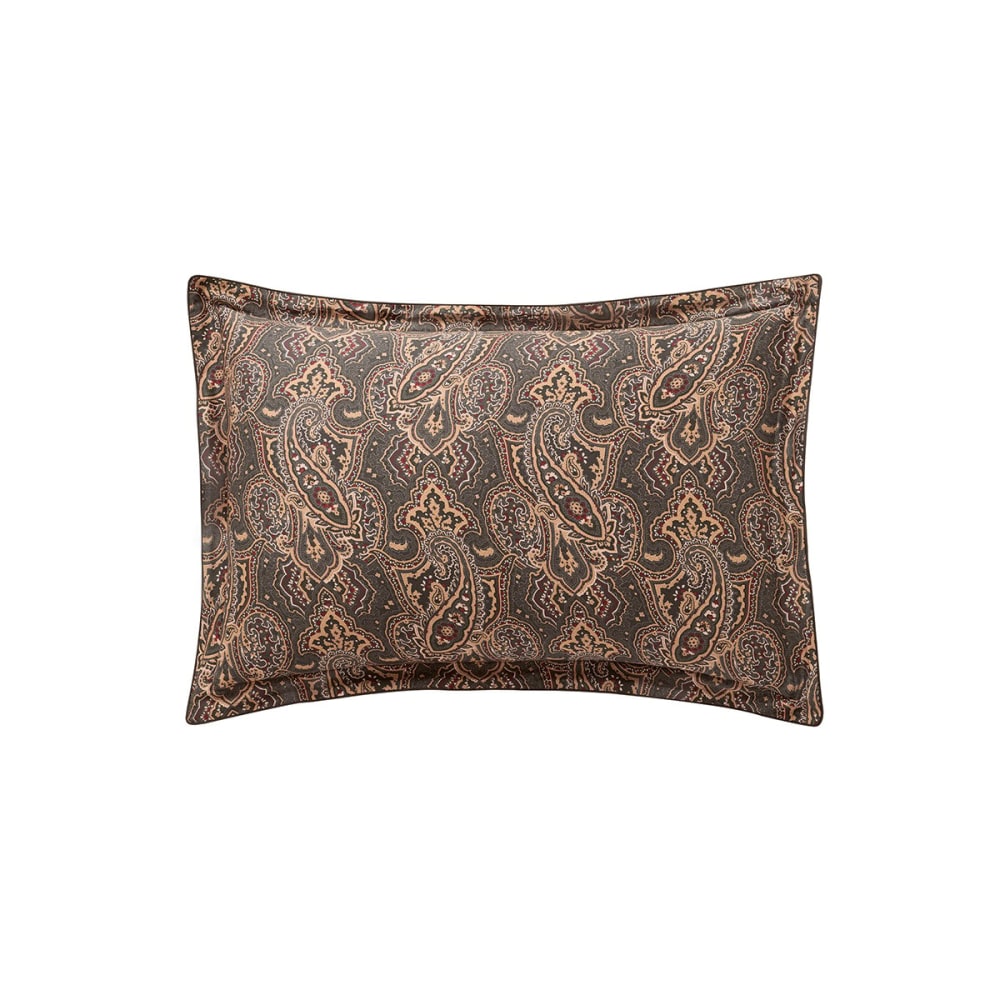 Taie d'oreiller satin vert foncé 50x75 cm