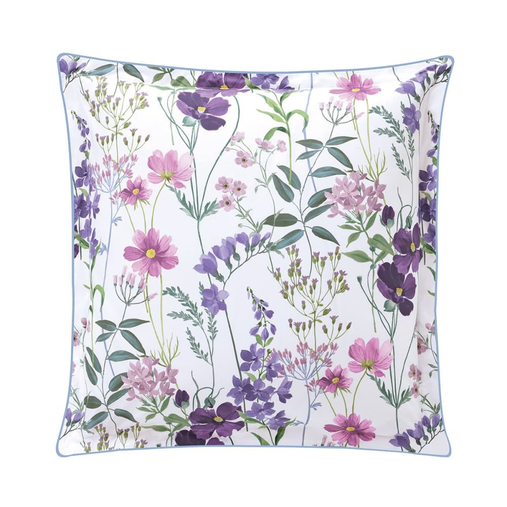 Taie d'oreiller percale violet 65x65 cm