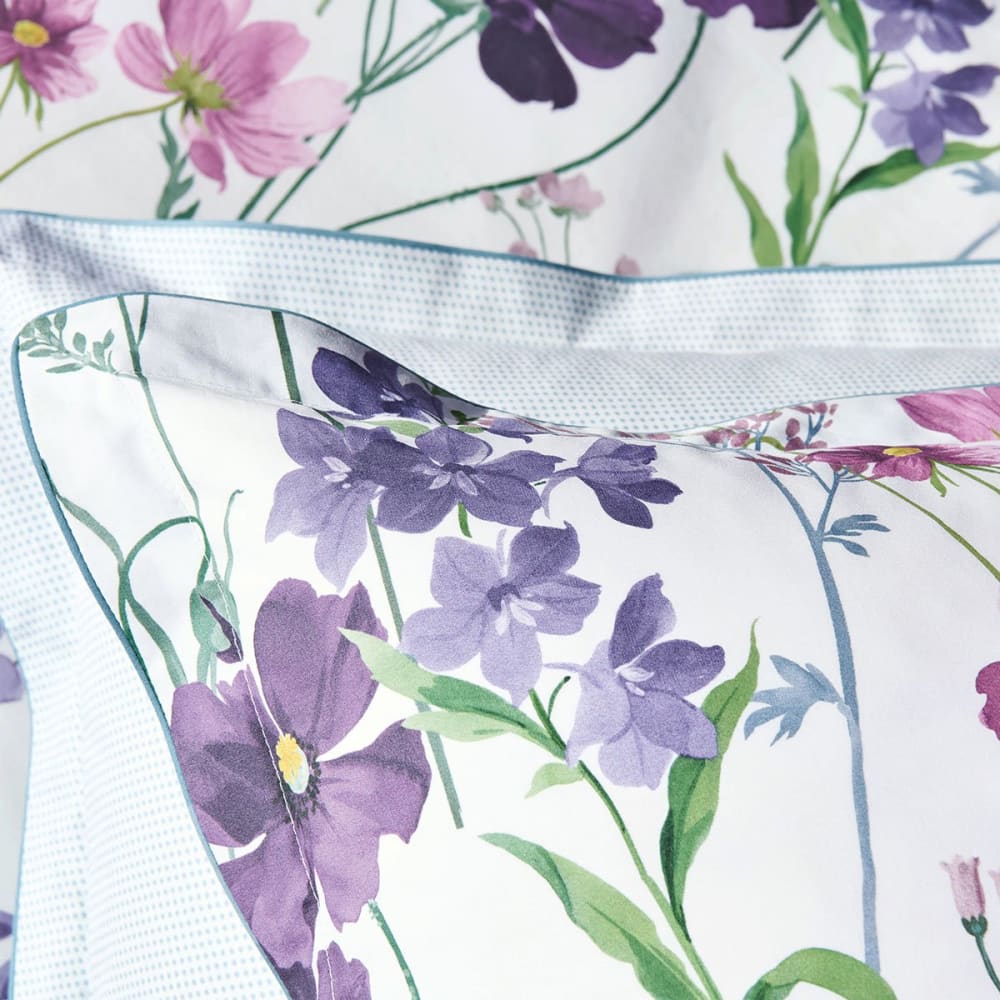Taie d'oreiller percale violet 50x75 cm — vue 4