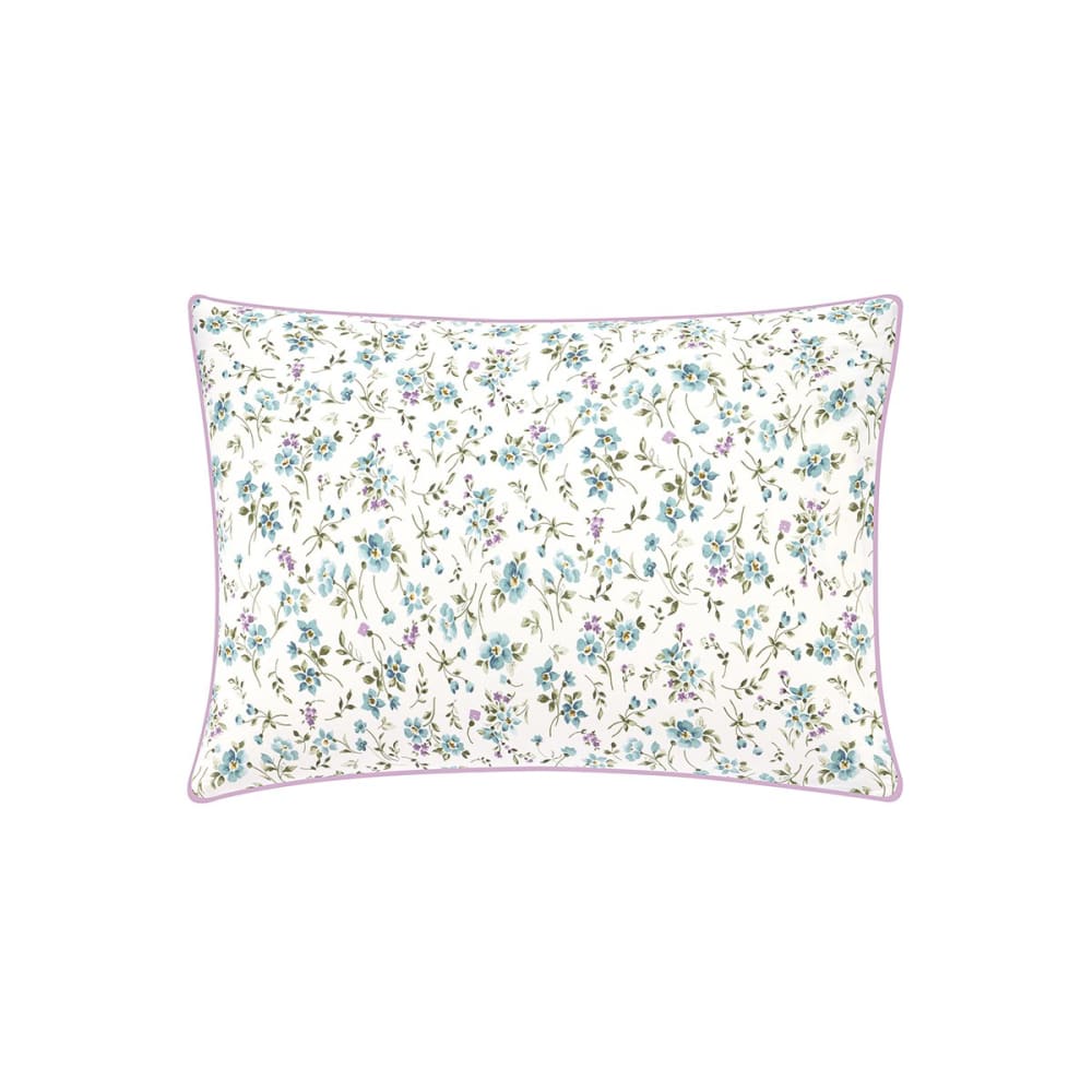 Taie d'oreiller percale bleu clair 50x75 cm