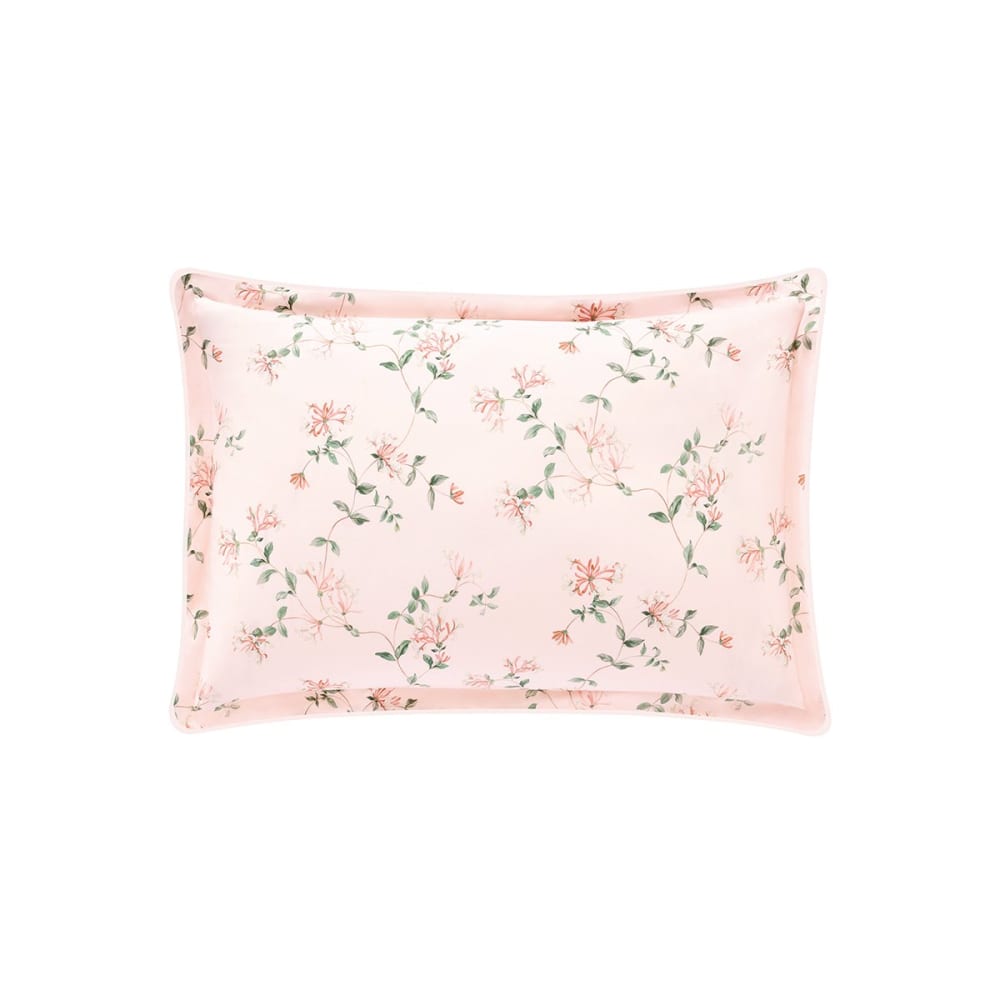 Taie d'oreiller percale rose clair 50x75 cm