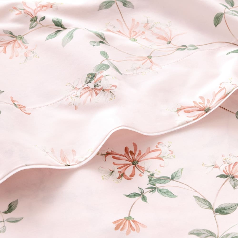 Drap plat percale rose clair 270x295 cm — vue 4