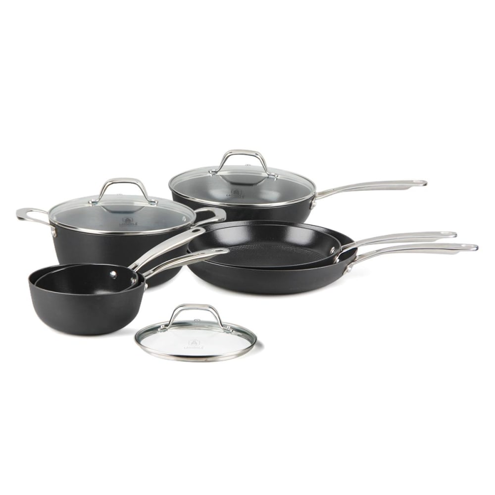 set de 9 pièces noir