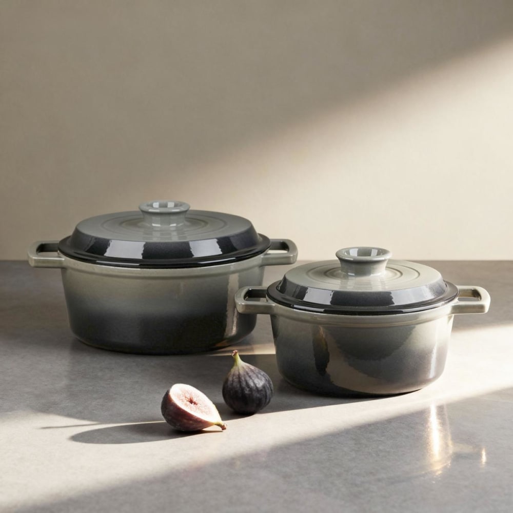 Cocotte en fonte ronde 25cm